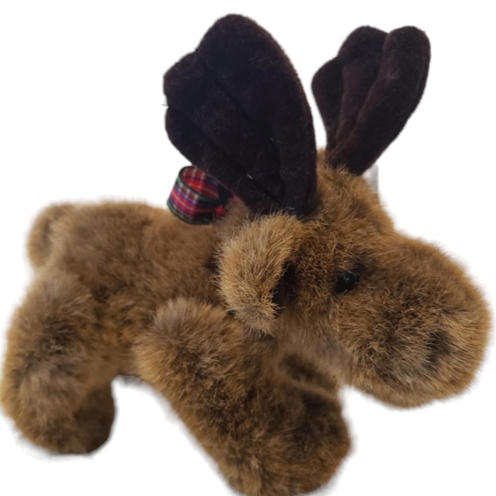 Mooose Russ Mac Moose 6" Plush Stuffed Animal Fully Jointed Woodland Collection
